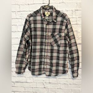 Vintage Woolrich Plaid Cotton Shirt Size XL